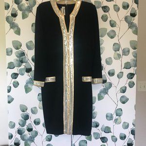 Vintage Sweater Party Dress - Size 10